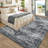 Elegant Oriental Machine Washable Rug with Rubber Anti-Slip Backing Ideal for Living Room, Dining Room, Bedroom, Office & Playroom-1603760371