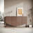 Unique 3D Wave Texture Sideboard with Marble-Like Sticker Counter Top