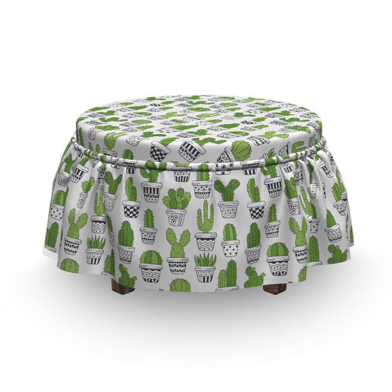 Housse pour repose-pieds succulent intérieur