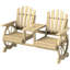 Banc de jardin Outsunny