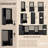 30 Pair Shoe Cabinet With Drawers, Entryway Shoe Storage Organizers With Door Cabinet & Hall Tree-142614209