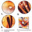 Sérénade orange sur toile-88543093-88543088