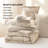 Bedsure Bed in a Bag - Reversible Flroal & Plant Pattern Printed with Comforters, Sheets, Pillowcases & Shams, 89GSM-110389498