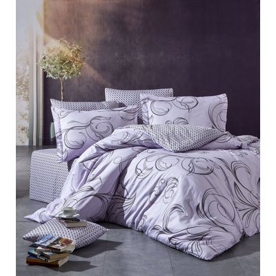 Cotton Floral Duvet Cover
