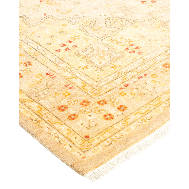 Classic One-of-a-Kind 4' 1" x 6' 2" Hand Knotted Area Rug