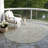 Machine Washable Indoor/Outdoor Xhevrie Sage Rug-1171465344