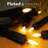 Fluted Ribbed Grooved LED Flameless Taper Candles, Remote, On/Off Button, Battery Operated, 12 Pack-961783818