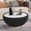 Stone Top End Table