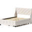 Structure de lit plateforme avec rangement No Noise