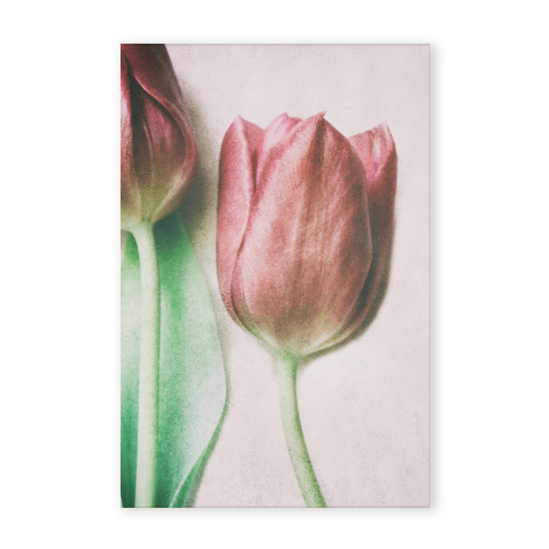 Nature Inspired The Spring Lovers by - Picture Frame Graphic Art on Paper, 36" H x 24" W x 1.5" D, Wrapped Canvas