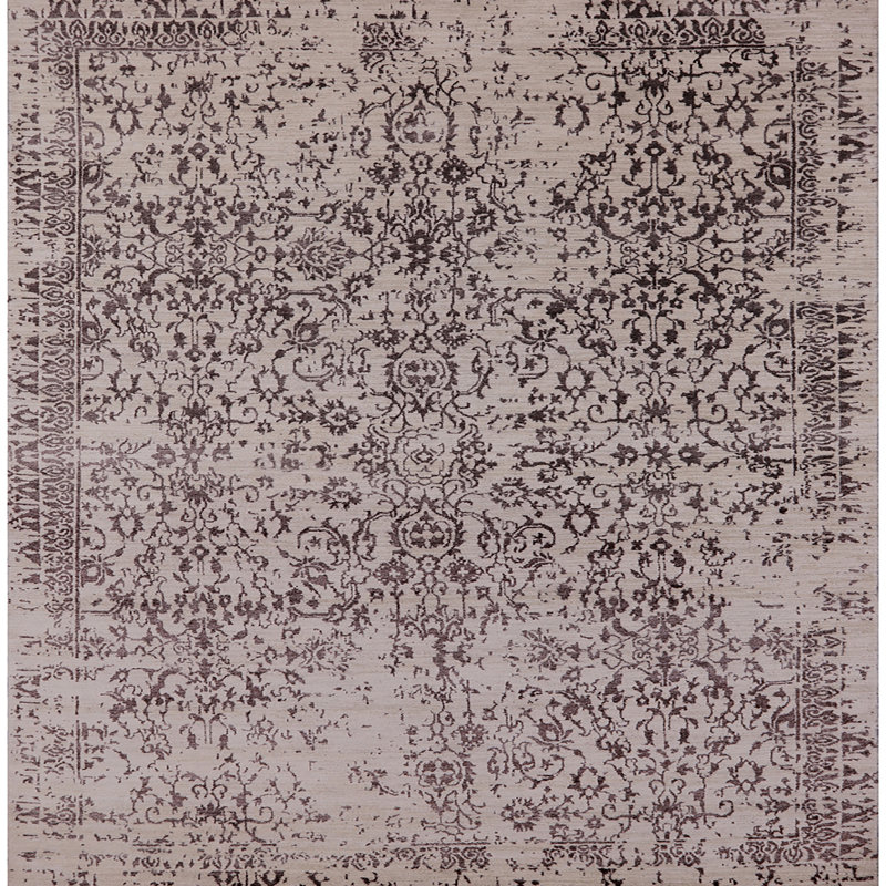 Oriental Indoor Rug, Square 3'