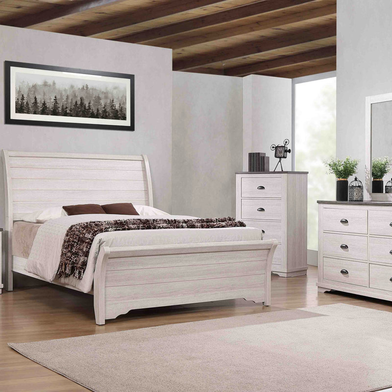 Coralee - Commode à tiroirs (Commode), Gris clair