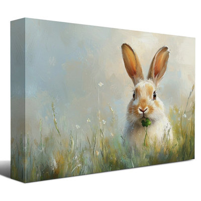 Toile encadrée 24 "x 36" avec cadre en bois, prête à être accrochée