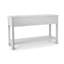 Console 2 tiroirs Geneva - finition blanc vieilli