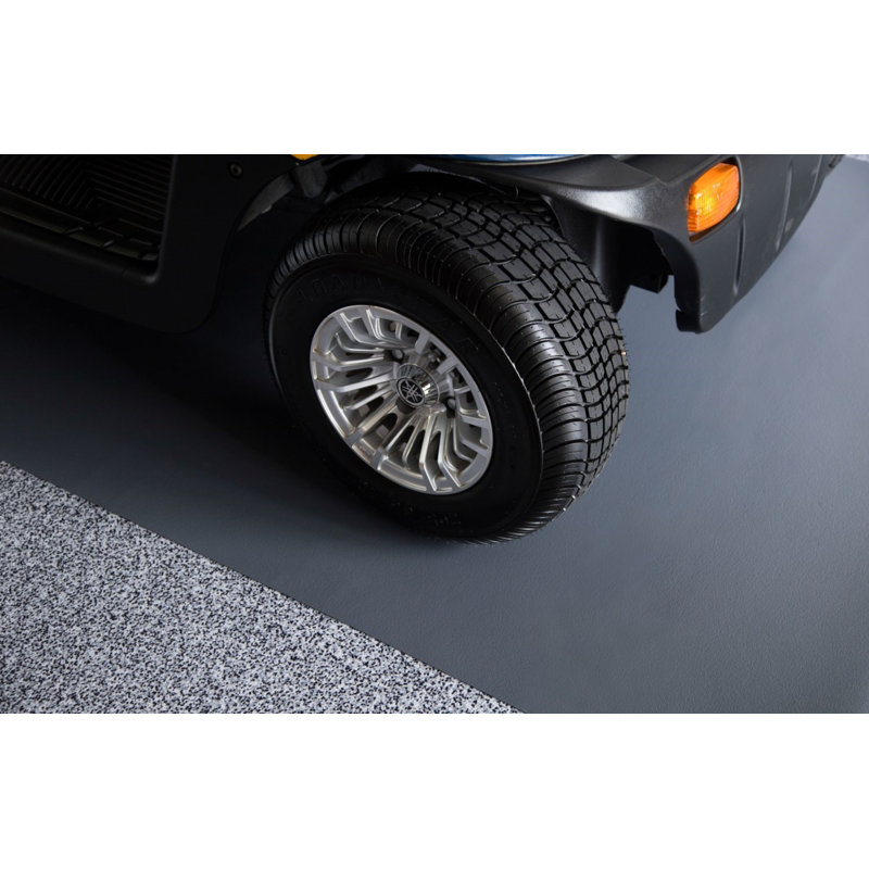 Protecteur de plancher en vinyle G-Floor, L 10 pi x l 24 pi x H 75 mm, Gris