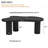 Cream Style Irregular End Table with 3 Sturdy Legs-120386426