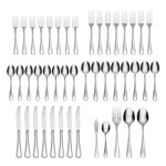 Oneida Flight 45 Piece Everyday Flatware Set, Service For 8