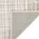 Bakstran Plaid Handmade Wool Ivory Area Rug