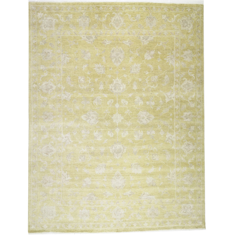 Tapis oriental floral Elandus, Rectangle 11 pi 8 po x 15 pi 3 po