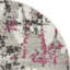 Tapis à motif abstrait gris / rose Strasser-684007