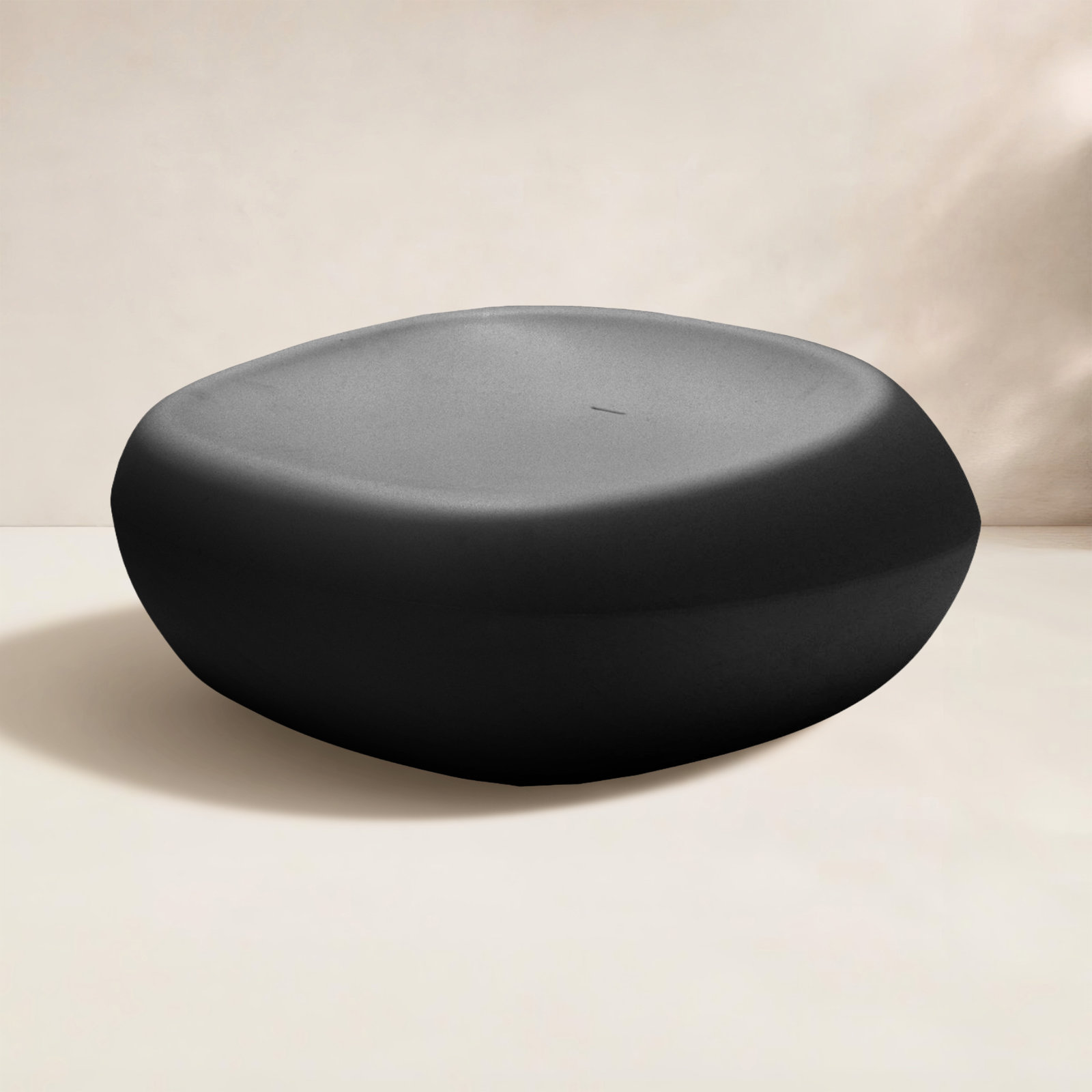 Vondom Noma Patio Pouffe, Anthracite