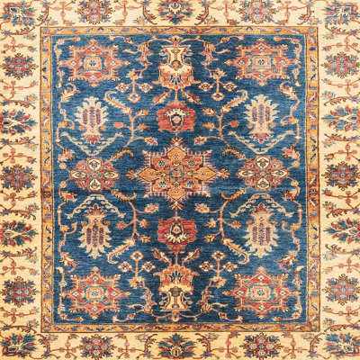 Tapis décoratif multicolore à motif abstrait