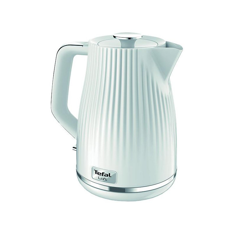 Tefal 1.7L Electric Tea Kettle, White