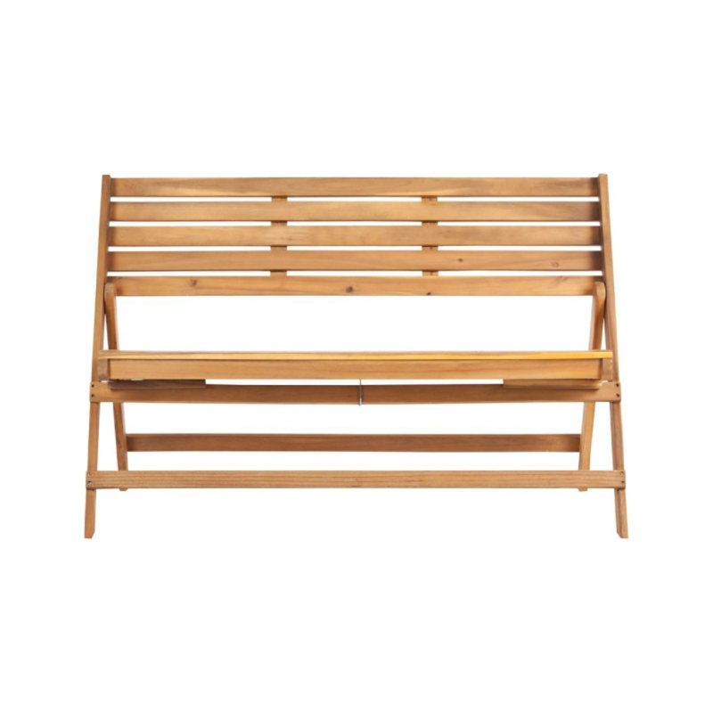 BANC EN BOIS ACASIA PLIANT EXTÉRIEUR