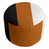 Black/Orange/White