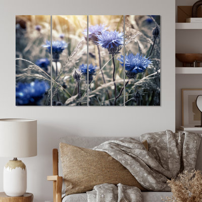 Farmhouse Plants & Flowers Wall Decor on Metal