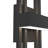 Gursimar 20''H LED Dimmable Black Iron Flush Mounted Sconce-1735823784-1715841627