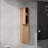 12" Bathroom Side Cabinet, 2-Soft Close Doors, Float Mounting Design, 12*2(KD-Packing)-1197900368