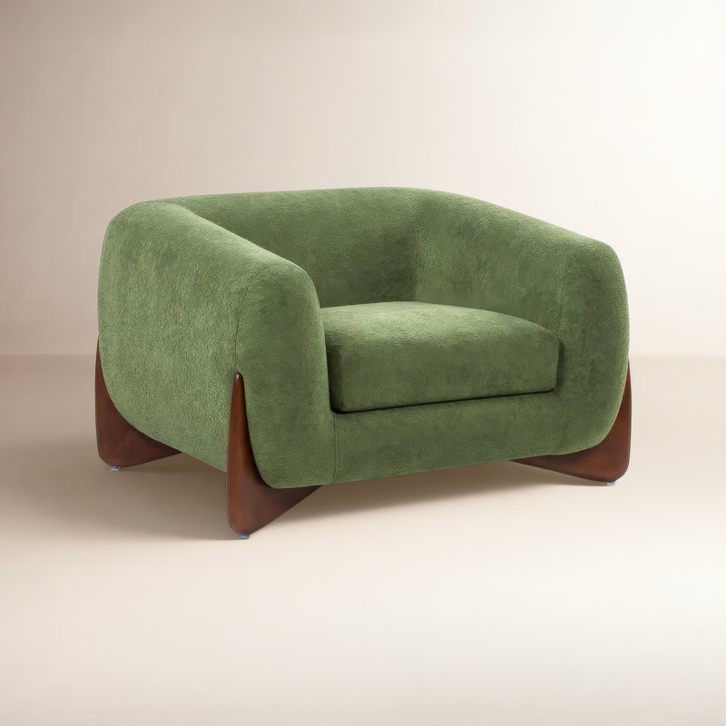 Fauteuil Amala, Sherpa vert