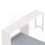 Lit simple escamotable avec bureau ajustable et coussin pliable pour chambres d'amis et petits espaces