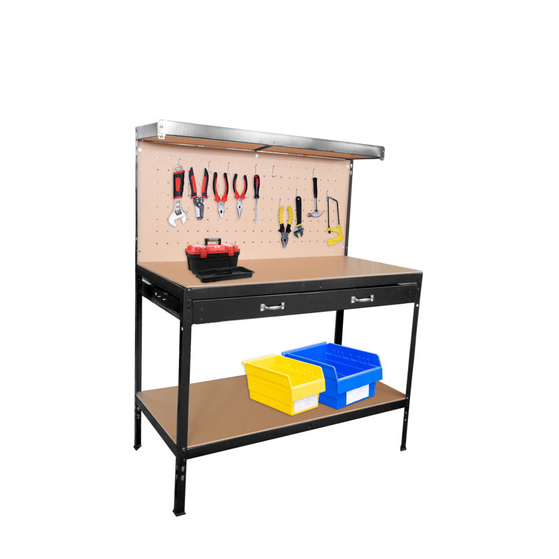 59cm W Manufactured Wood Top Workbench
