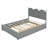 Queen Size Platform Bed With With 2 Big Drawers-1587718730