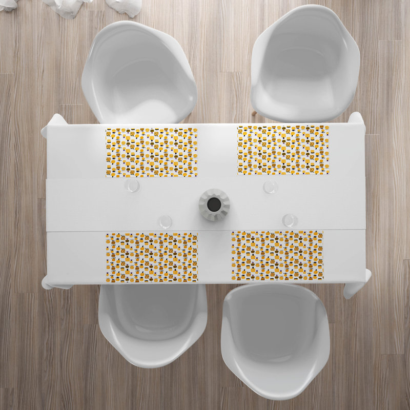 Polyester Food & Drink Rectangle Placemat