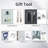 6 Ft. W X 6 Ft. D Metal Storage Shed Appealing horizontal siding  in woodgrain with coffee trim to complement-118170317-118170316