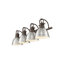Ensemble de meuble-lavabo 4 lumières Brynnan-107150007-107150008