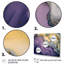 Mauve et gris nuages d'encre de marbre III - impression-347463951-347463946
