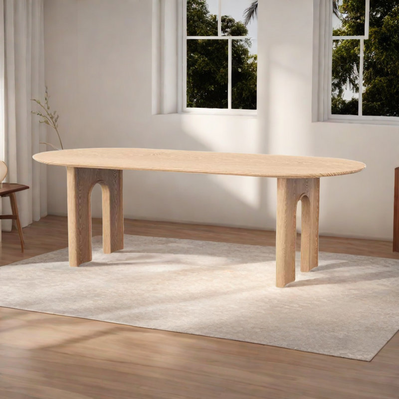 Table de salle à manger Leopolds, L 35,43 po x L 86,61 po