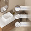 Denbigh 400mm x 300mm White  Rectangular Countertop Basin Bathroom Sink