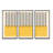 " Minimal Geometric Compostions Of Elementary Forms XIV " 3 - Pieces-723884506-723884507