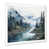 White Single Picture Framed