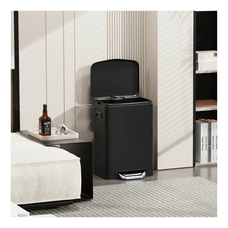 Poubelle de cuisine 13 gallons avec pédale 50L