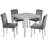 5 Piece Wooden Dining Table Set