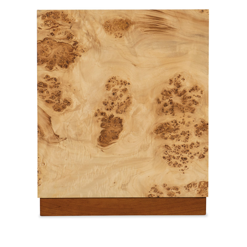 Auberon Solid Wood End Table, 24" H