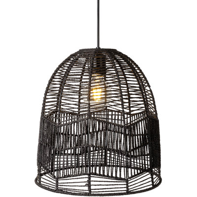 Mel 1-Light Metal Dome Pendant