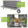 Movable Chicken Coop With Three Nesting Boxes