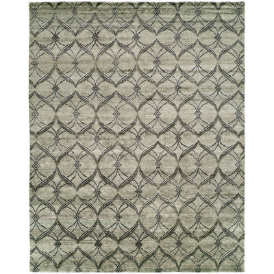 Montauk Geometric Area Rug in Gray